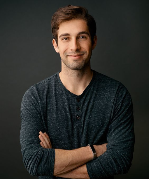 man with folded arms